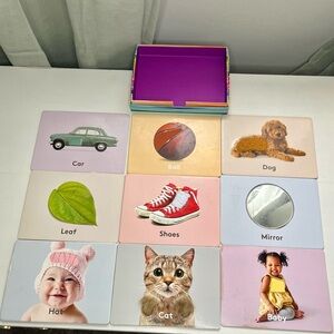 Lovevery “ Things I See” Textured Cards Double-Sided